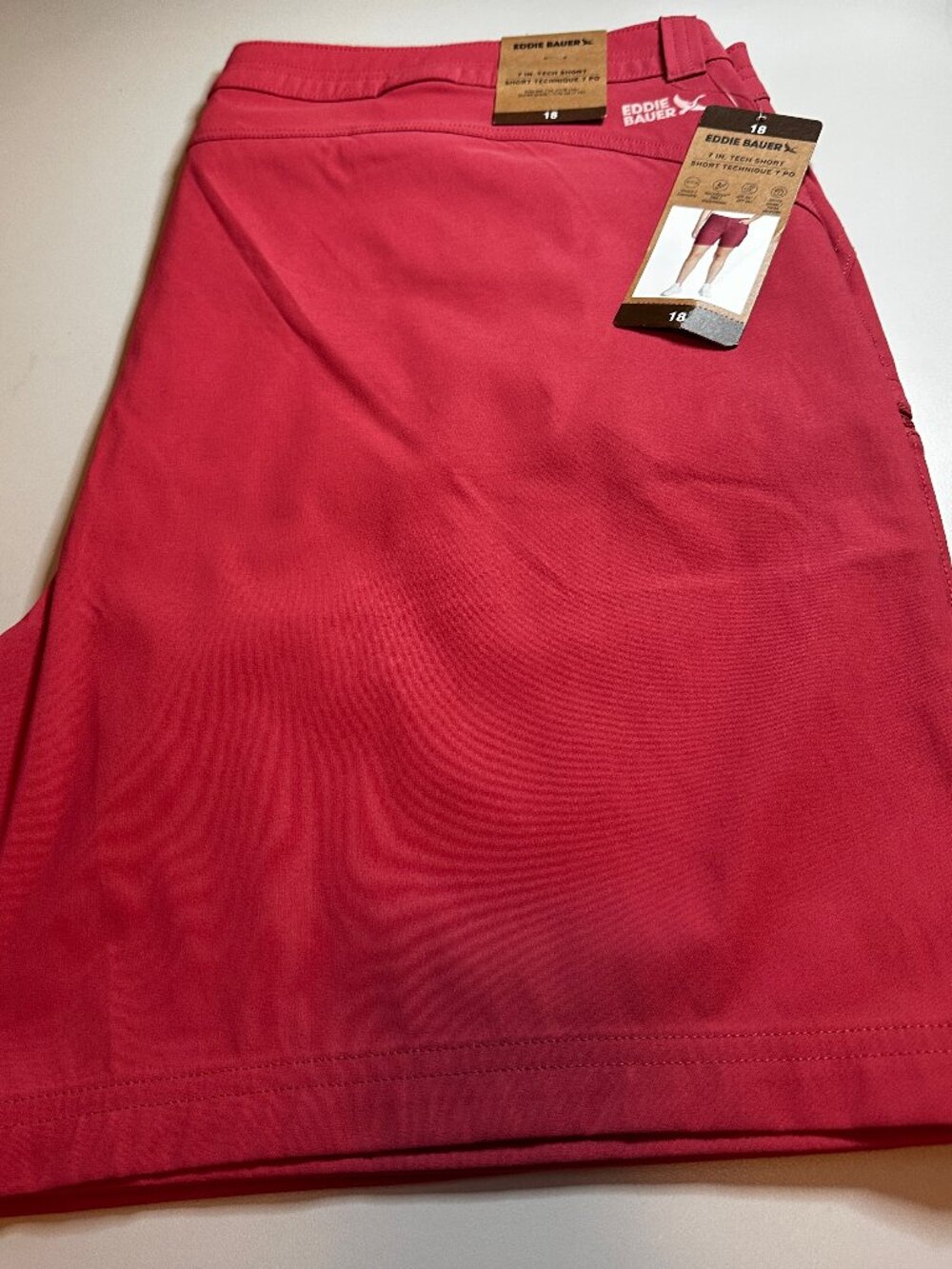 Women's Eddie Bauer 7" Tech Shorts Size xxl NWT